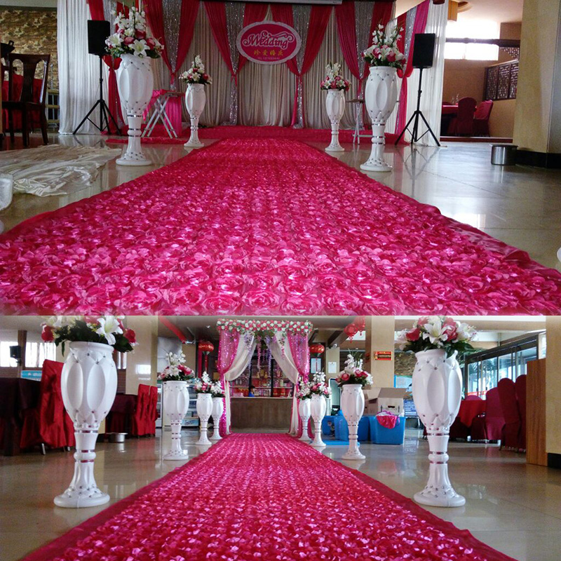 Wedding Backdrop Curtain - 10M Chất Liệu Vải Satin 3D