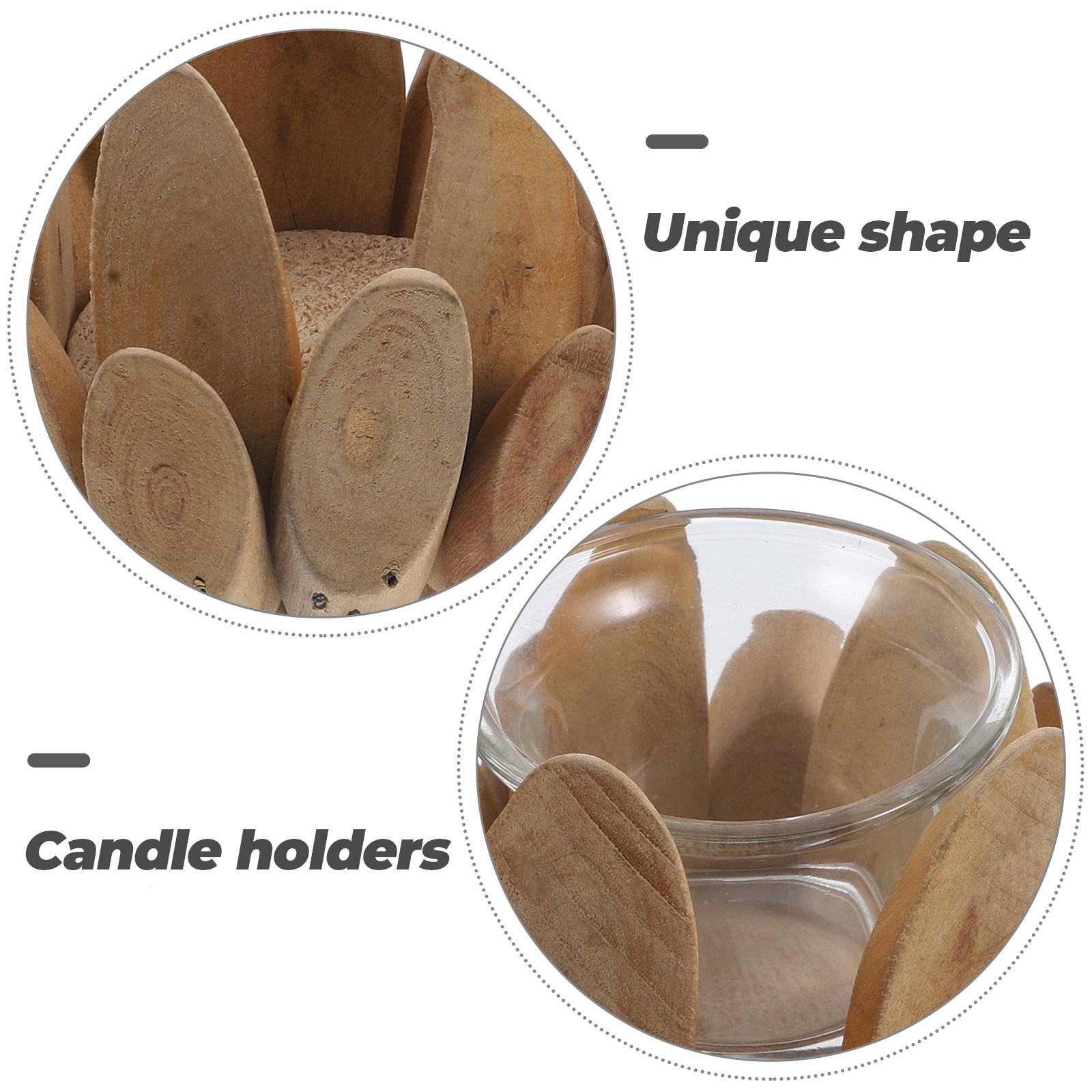 Wood Lotus Holder Countryside  - đánh giá và giá Wedding Supply Decor