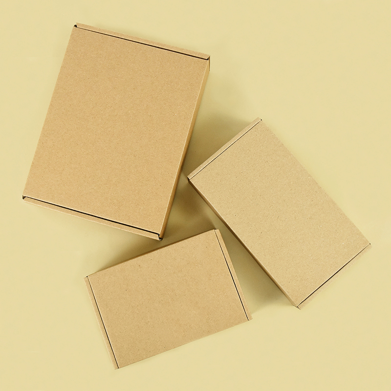 5Pcs 3 Sizes Brown Kraft Paper - đánh giá và giá Wedding Supply.Box