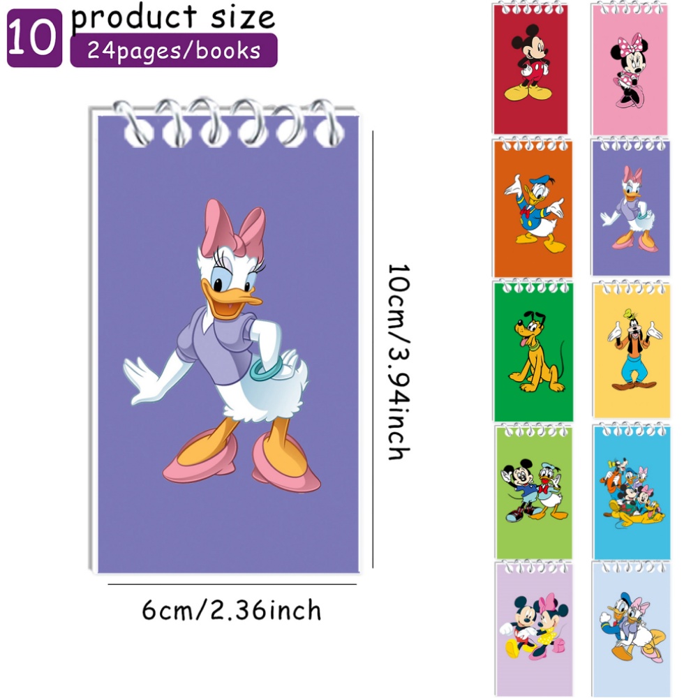 Mickey Spiral Book Coil Notebo - đánh giá và giá Wedding Day Supply List