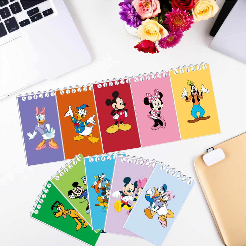 Mickey Spiral Book Coil Notebo - đánh giá và giá Wedding Day Supply List