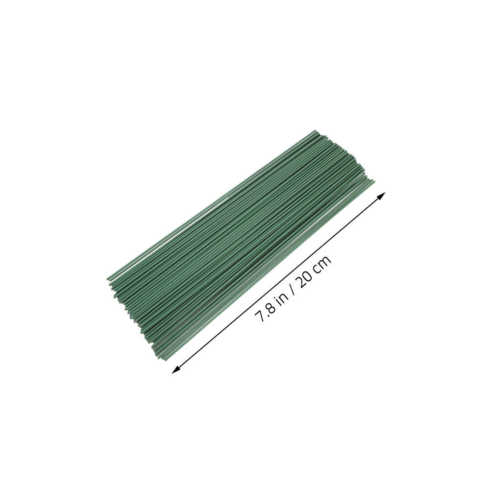 100Pcs Green Floral Iron Wire  - đánh giá và giá Wedding Floral Supply