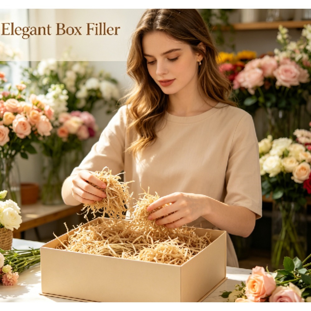 Natural Vintage Raffia Shred F - đánh giá và giá Wedding Supply.Box