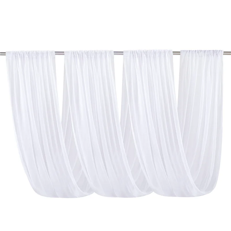 Wedding Arch Ceiling Drape Roo - đánh giá và giá Wedding Backdrop Curtain