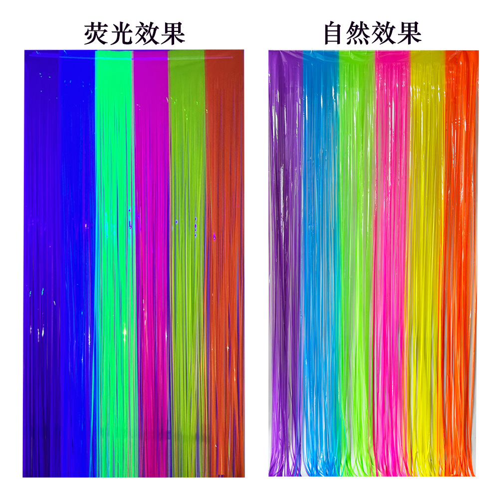 Multi-Color Glow in the Dark F - đánh giá và giá Wedding Backdrop Curtain