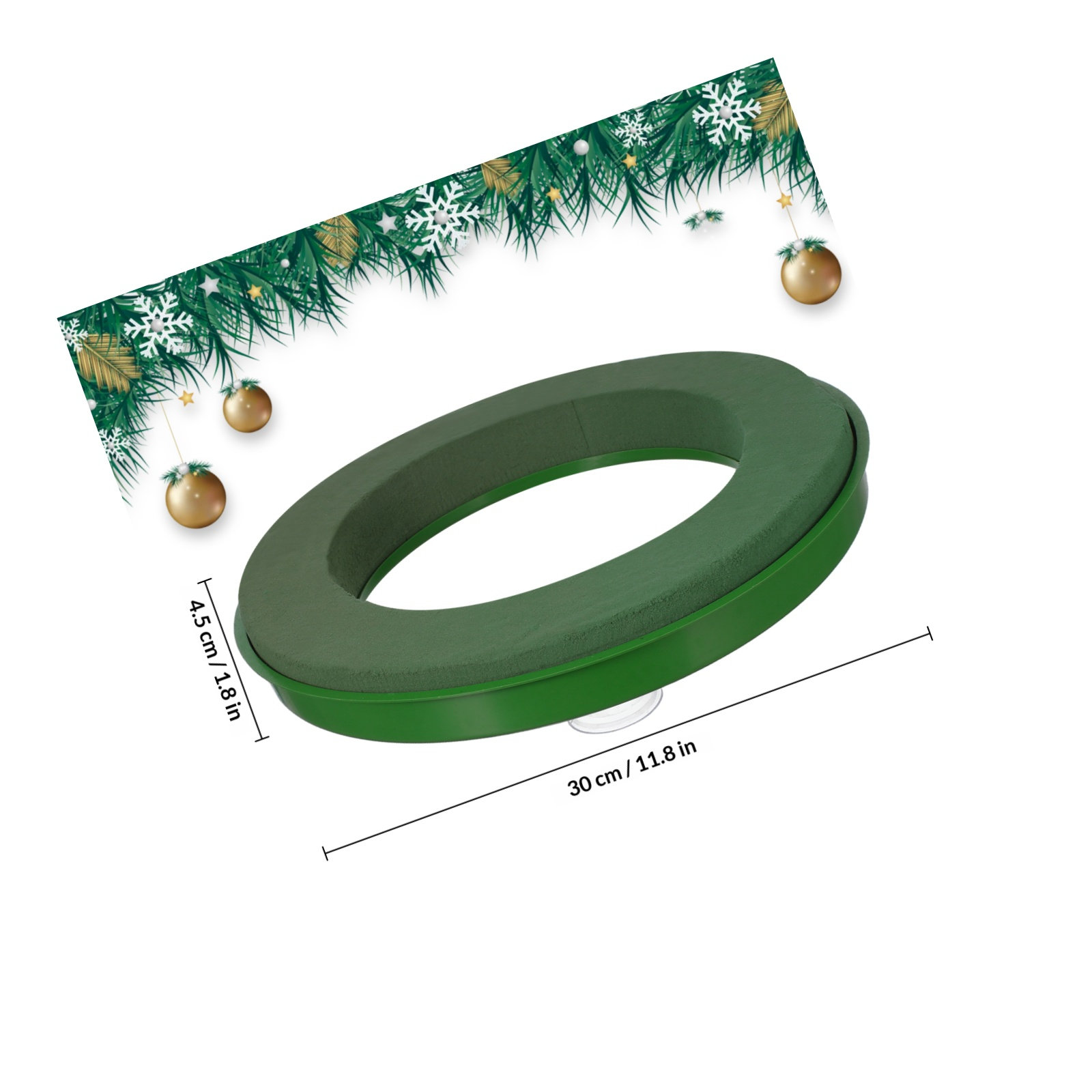 Small Flower Foam Ring Artific - đánh giá và giá Wedding Floral Supply