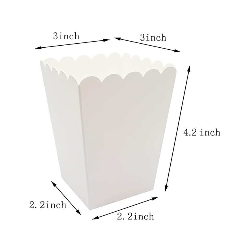 12pcs Paper Candy Cartons Popc - đánh giá và giá Wedding Supply.Box