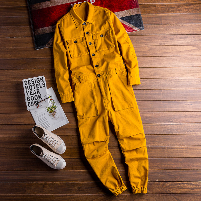 Spring Overalls Men's Jumpsuit - đánh giá và giá Wedding Job