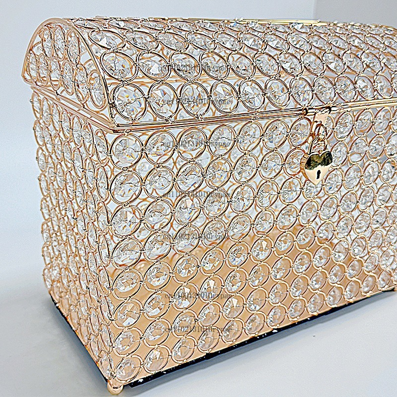 Crystal jewelry box, money jar - đánh giá và giá Wedding Supply.Box