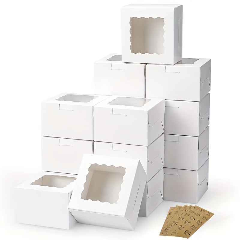 10Pcs Kraft Paper Cake Candy B - đánh giá và giá Wedding Supply.Box