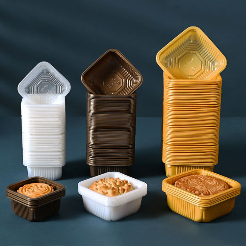 100pcs Mooncake Plastic Tray P - đánh giá và giá Wedding Supply.Box