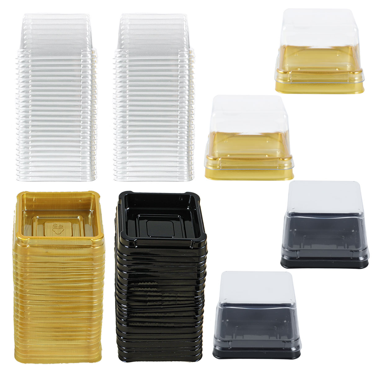Transparent Cake Dessert Box C - đánh giá và giá Wedding Supply.Box