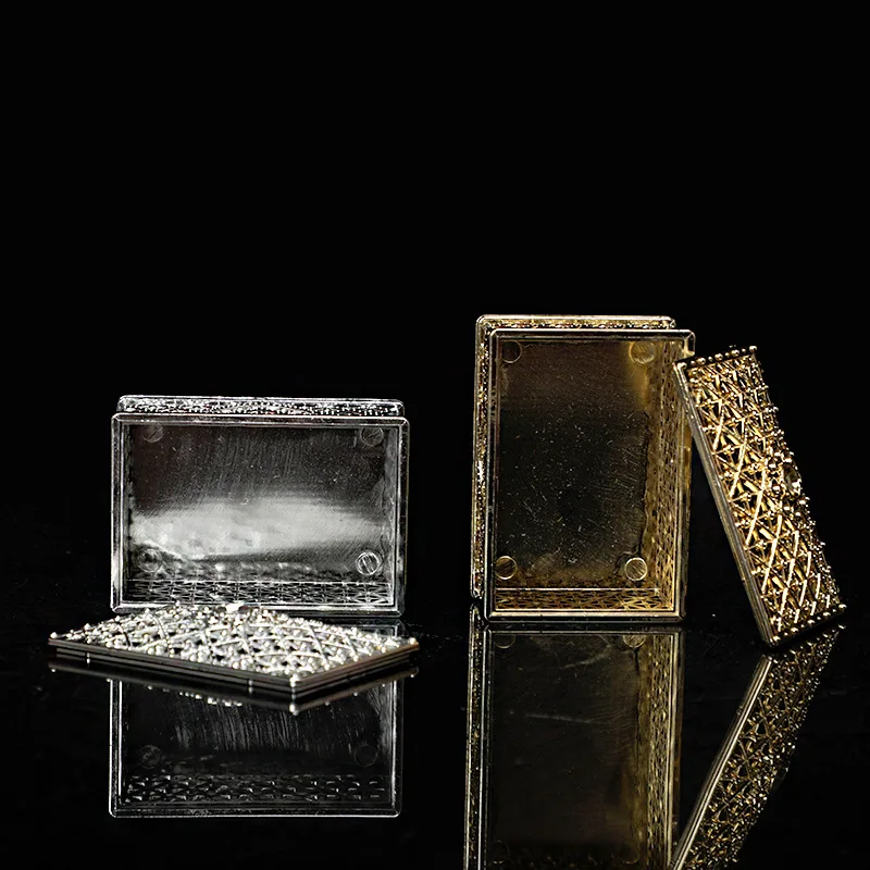 24Pcs/set Gold and Silver Plas - đánh giá và giá Wedding Supply.Box