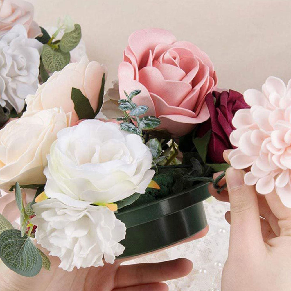 2Pcs Round Floral Mud Floral A - đánh giá và giá Wedding Floral Supply
