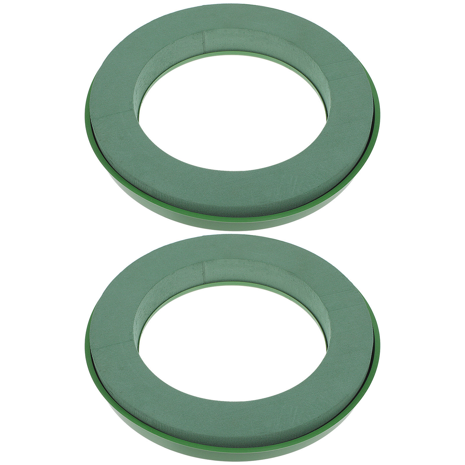 2Pcs Floral Foam Wreath Green  - đánh giá và giá Wedding Floral Supply