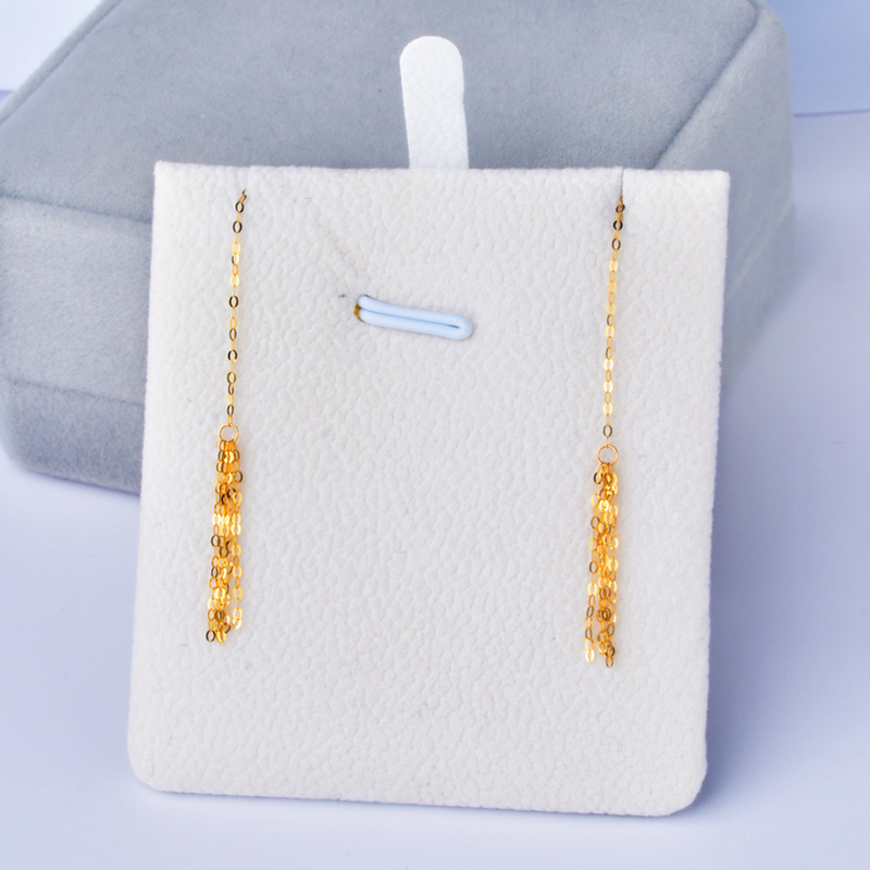 New 18K Yellow Gold Earrings   - đánh giá và giá Wedding Package Gold