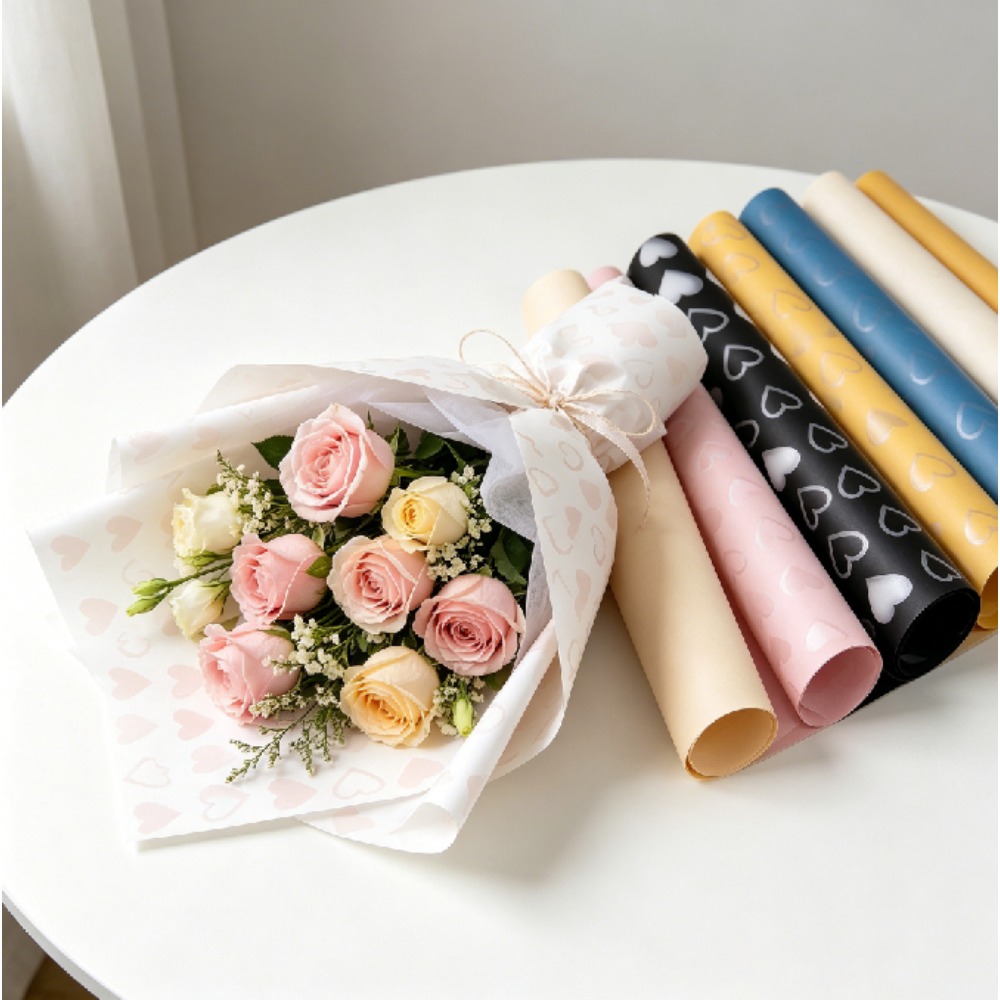 Silver Heart Hansu Floral Wrap - đánh giá và giá Good Floral & Wedding Decor Supply